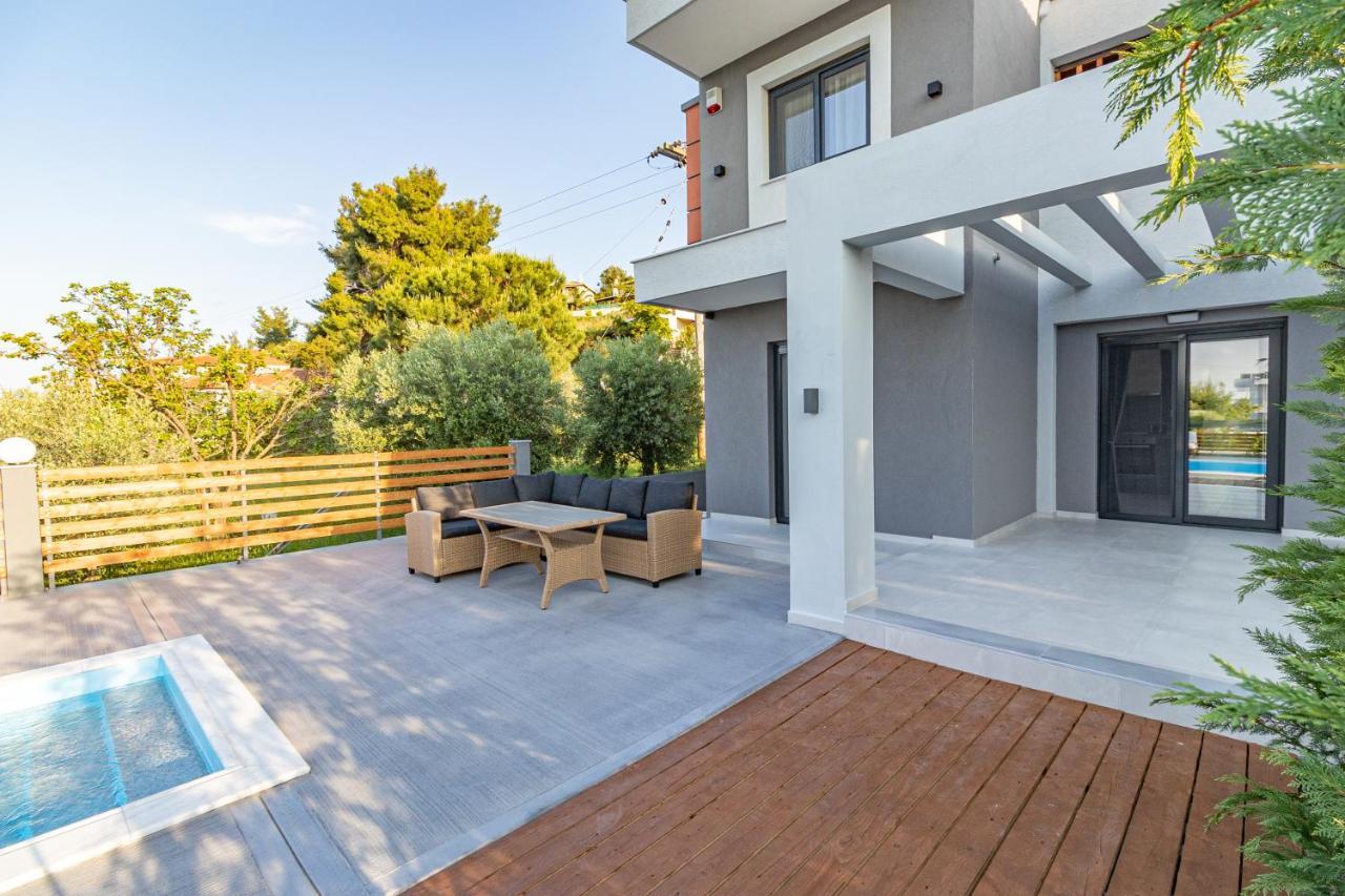 Assos Luxury Villas Pefkochori Luaran gambar